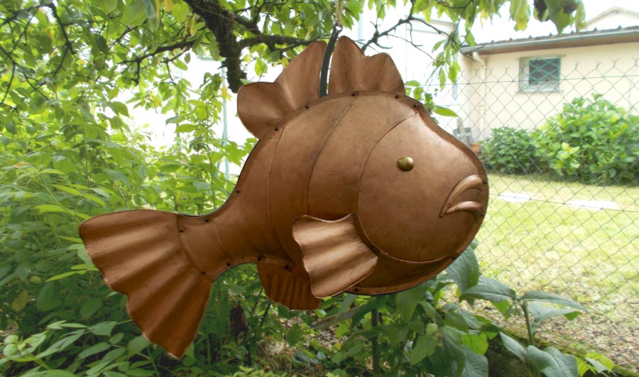 poisson en cuivre