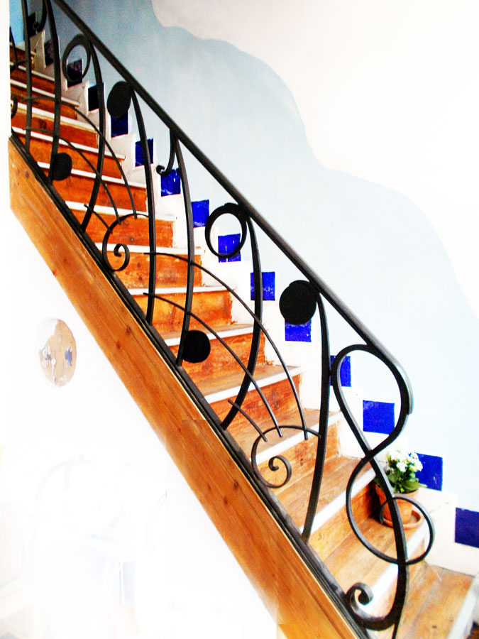 rampe d'escalier musicale personnalisée
